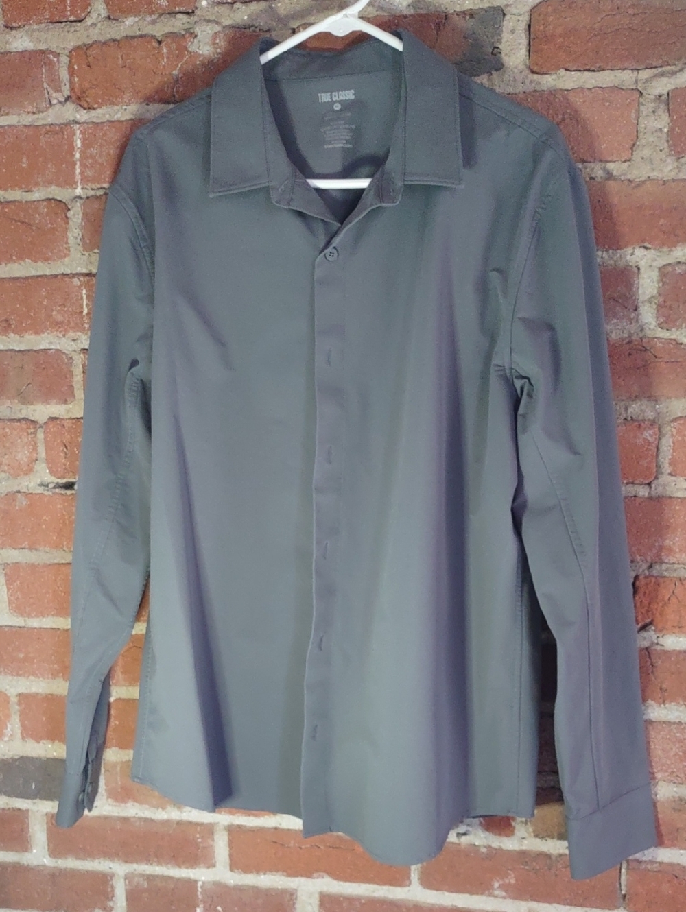 The Classic Men's Dress Shirt - Slate Gray